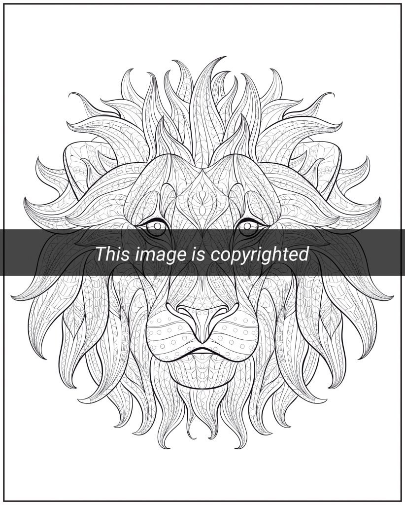 100 Animals Vol.1 Coloring Book - Creative Mandala - Coloring Books