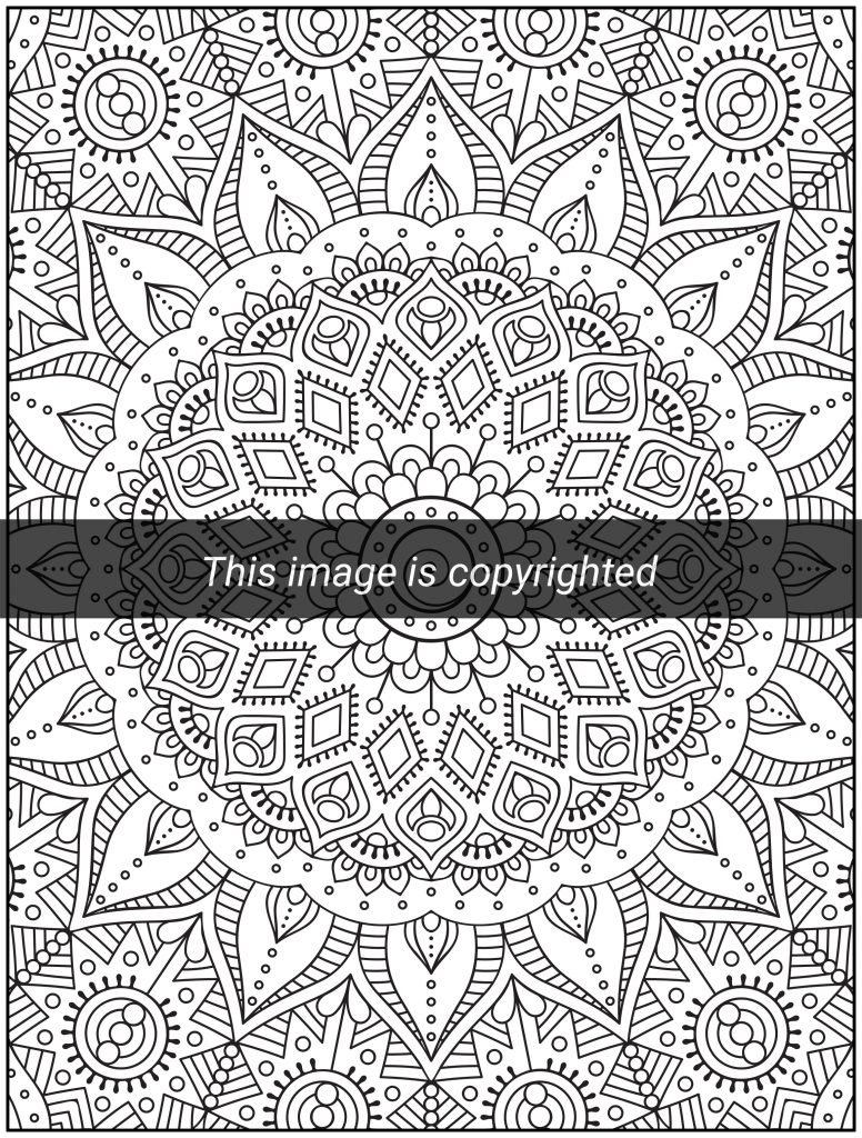 Mandala Pattern Coloring Book Pages 69 Graphic by DesignScape Arts ·  Creative Fabrica