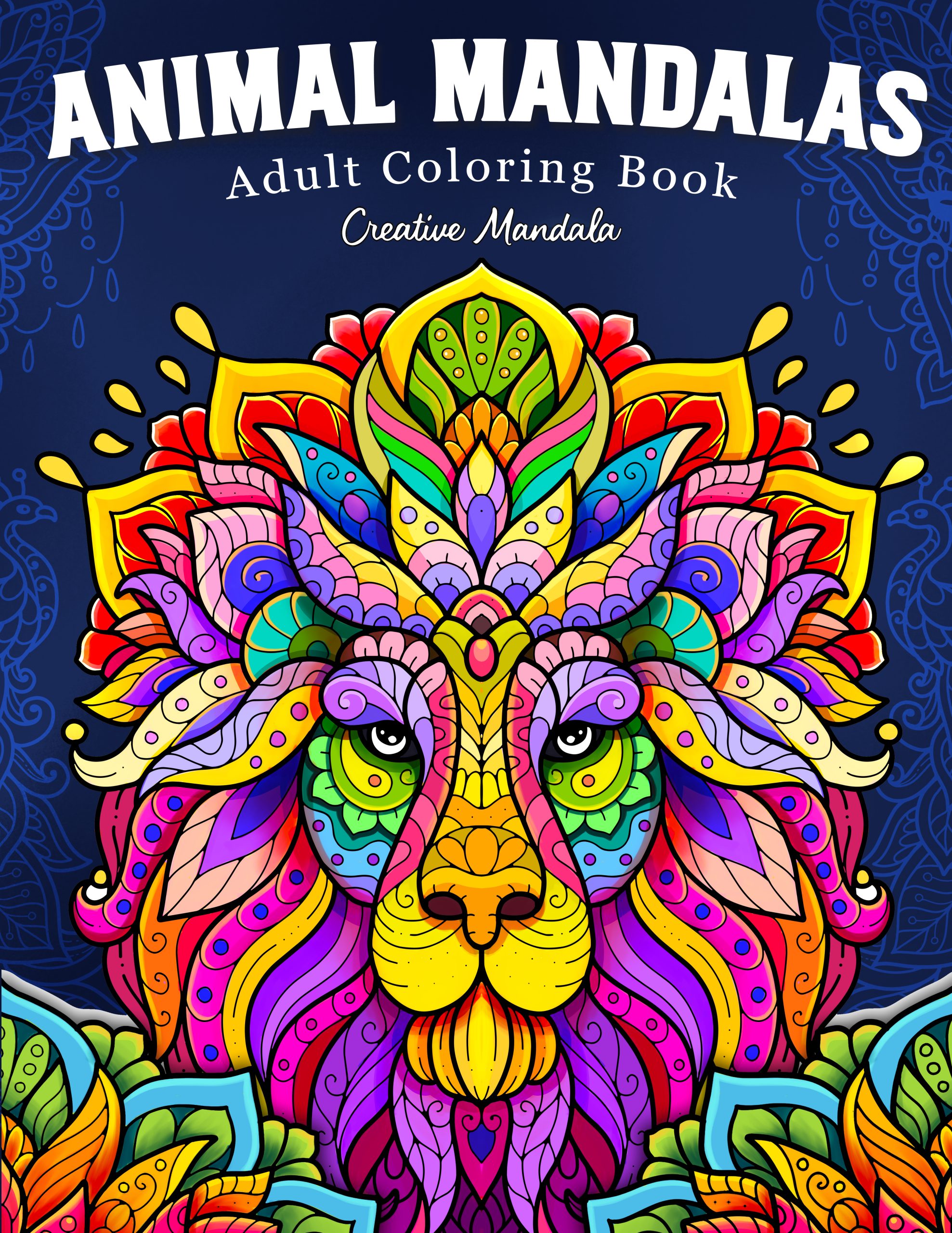 Cover fronte Animali mandala eng